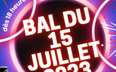 BAL DES POMPIERS ET FEU D&rsquo;ARTIFICE LE 15 JUILLET BOURG DE NUELLES