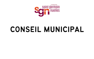 CONSEIL MUNICIPAL SALLE DES FETES BOURG DE NUELLES