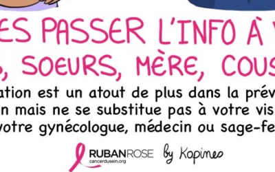 OCTOBRE ROSE : AUTOPALPATION