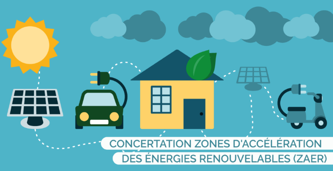 Concertation Zones d’accélération des énergies renouvelables (ZAER)