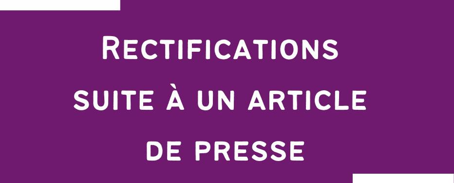 CÉRÉMONIE DES VOEUX DU MAIRE : DES ERREURS DANS L’ARTICLE DU PROGRÈ