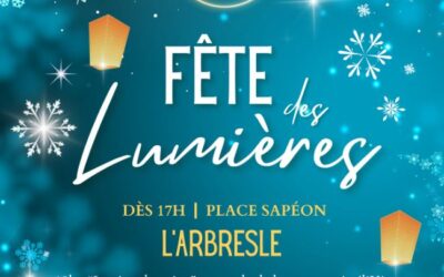 [L&rsquo;ARBRESLE : FÊTE DES LUMIÈRES 2025]