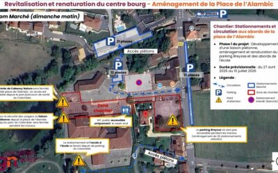 [TRAVAUX PLACE DE L’ALAMBIC : ZOOM MARCHÉ ]