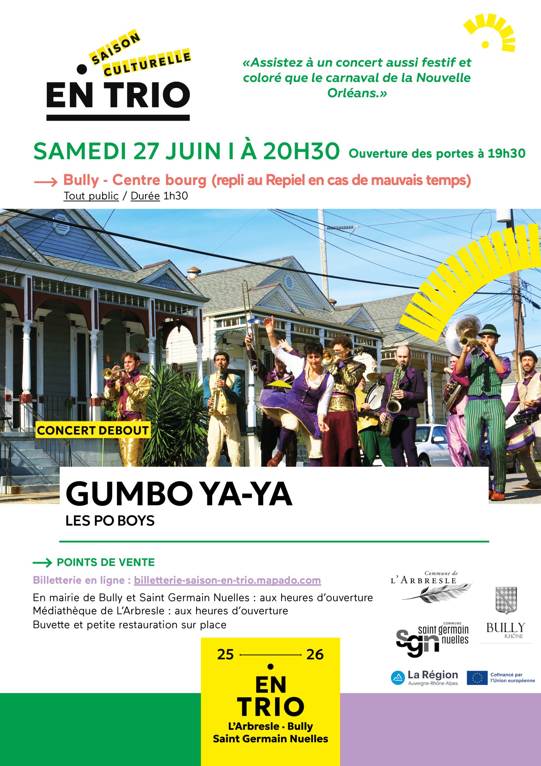 Gumbo ya-ya affiche