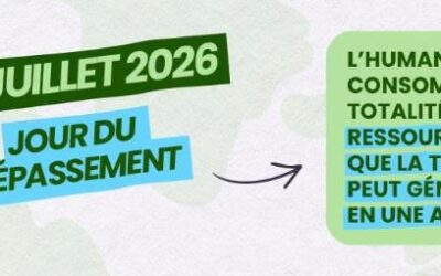 [Aujourd&rsquo;hui 30 juillet jour du dépassement]
