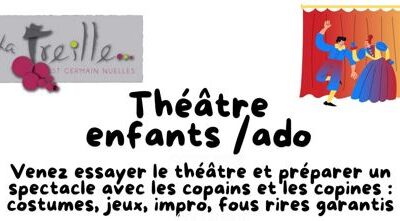 [ INFO ASSO : Ateliers théâtre enfants de la Treille ]