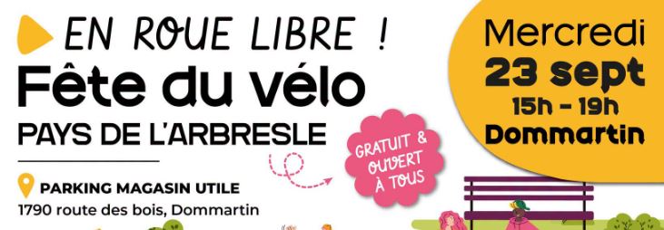 [EN ROUE LIBRE ! RENDEZ-VOUS À LA FÊTE DU VÉLO DU PAYS DE L&rsquo;ARBRESLE !] 