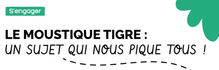 [LE MOUSTIQUE TIGRE, UN SUJET QUI NOUS PIQUE TOUS !]