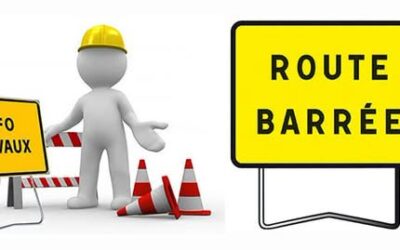 [INFO TRAVAUX : BOURG DE SAINT GERMAIN _ CHEMIN DU MOULIN _ ROUTE BARRÉE _ 8 AU 14 OCTOBRE]