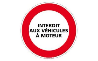 [CIRCULATION INTERDITE : arrêté municipal]