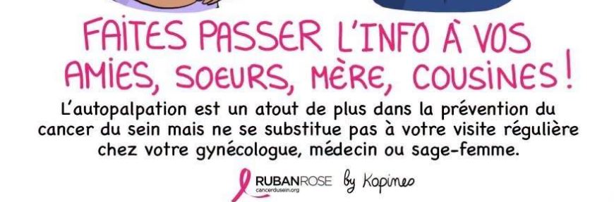[OCTOBRE ROSE : AUTOPALPATION]